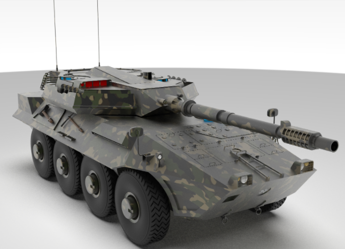 Centauro B1 Tank�����R��̹�˚���܇(ch��)��(ji��n)��ģ��3D�D�� STP��ʽ