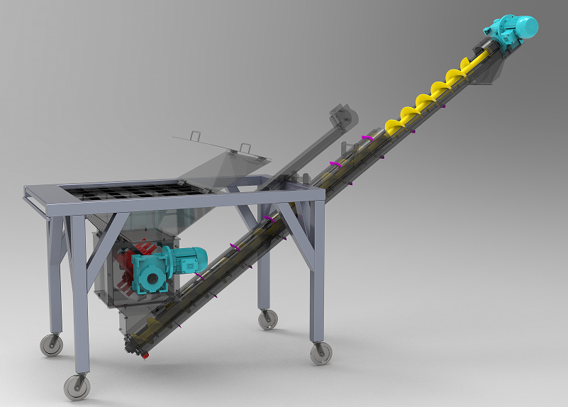 crusher screwݗUC3DģD SolidworksOӋ