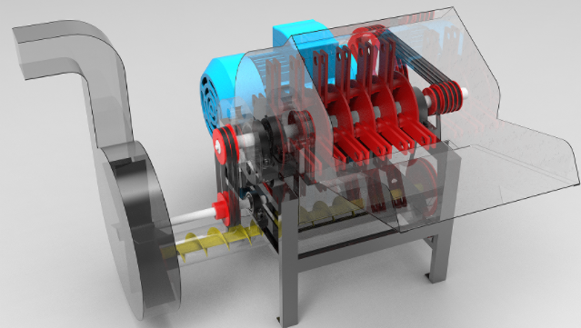 Animal Feed Crusher�����������C3D��ģ�D�� Solidworks�OӋ