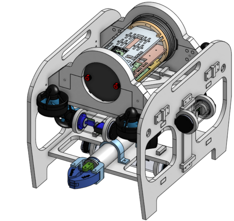 Eastern Edge ROV���Cеצ��ˮ�C����3D��ģ�D�� STEP��ʽ