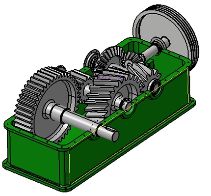 Gear Reducer�༉(j��)�X݆�p����3D�D�� CATIA�O(sh��)Ӌ(j��)