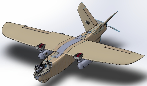 X UAV Mini Talon Bomber�o�˙C3D��ģ�D�� Solidworks�OӋ