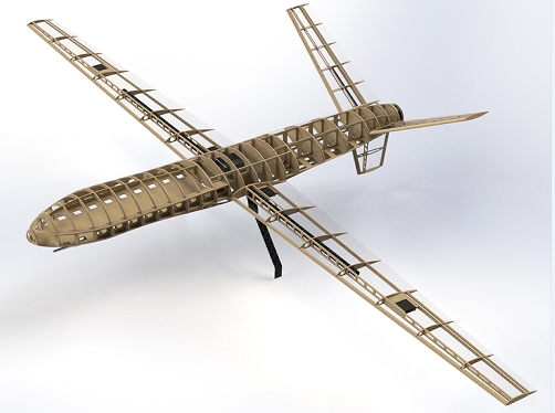 UAV RC model�̶���o�˙C��ܽY��3D�D�� STEP��ʽ