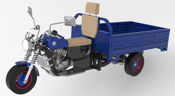 Cargo trike-Zusha؛�\��݆܇3D��ģ�D�� STP��ʽ