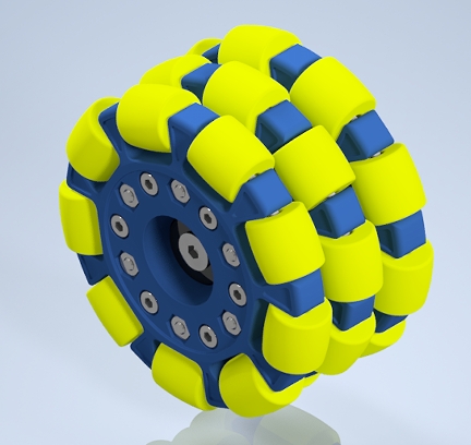 omniwheel����ȫ��݆�Y��3D�D�� INVENTOR�OӋ