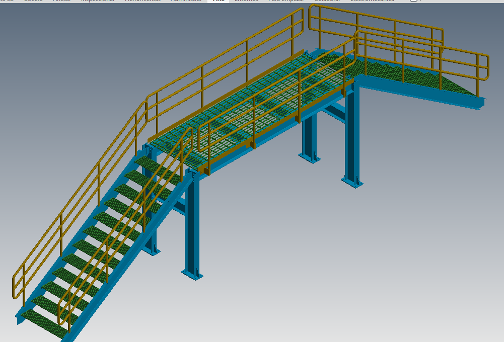 Platform���I(y��)���S��ƽ�_�Y(ji��)��(g��u)3D�D�� INVENTOR�O(sh��)Ӌ(j��)