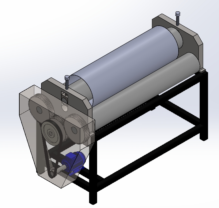 Bending Roller Machine��݁�C(j��)3D��(sh��)ģ�D�� Solidworks�O(sh��)Ӌ(j��)
