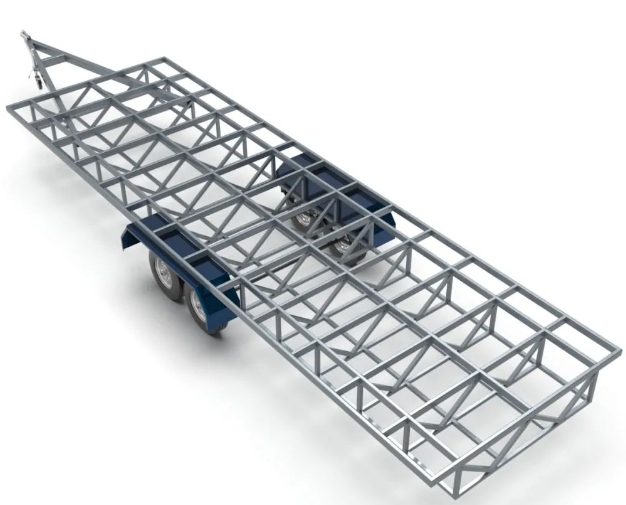 trailer-7���b����܇3D��(sh��)ģ�D�� STEP��ʽ