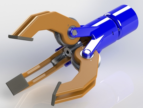  Finger Gripper 3ָ�A����3D�D�� STEP��ʽ