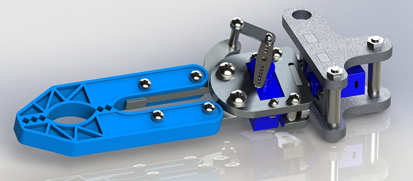 Gripper Arm�Cеצ����ģ��3D�D�� STEP��ʽ