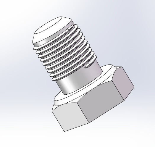 SolidWorks�ݼy��˨��ģ���E