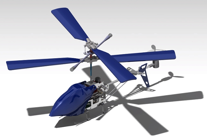 helicopter-4���ֱ���C3D��ģ�D�� STP��ʽ