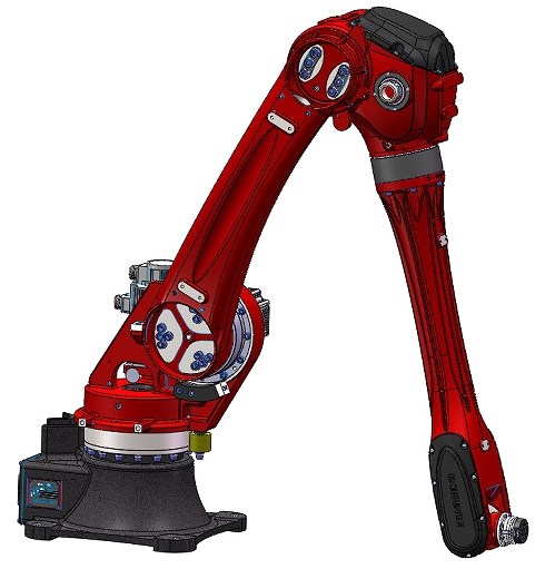 Borunte 2110A Robot Arm���S���I(y��)�C(j��)����3D��(sh��)ģ�D�� Solidworks�O(sh��)Ӌ