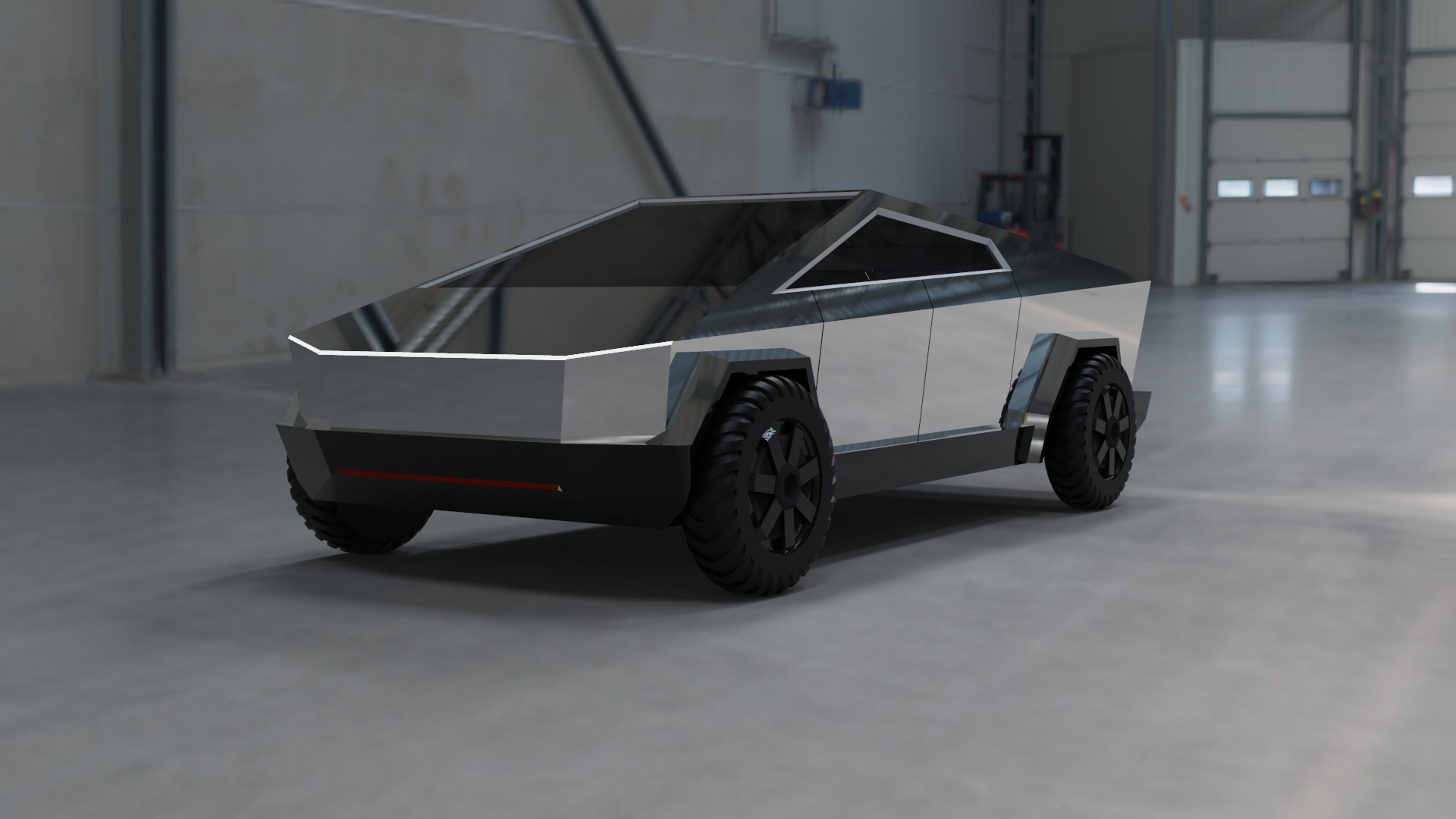 ��Soliworks���O(sh��)Ӌ��Cybertruck