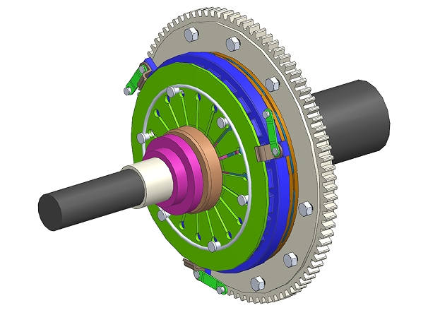 clutch-10�x�����Y��3D�D�� CATIA�OӋ