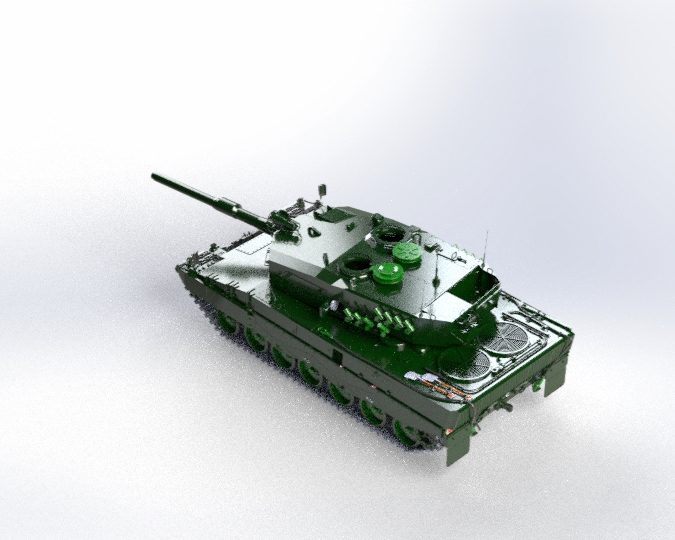 Leopard 2 A02̹ģ3DD STEPʽ