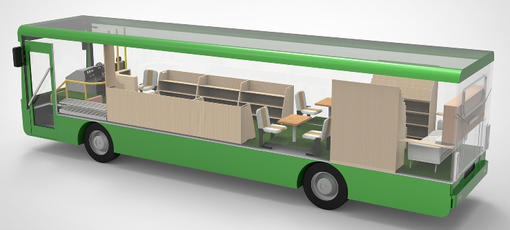 Mobile Library�D���^������܇3D��ģ�D�� Solidworks�OӋ