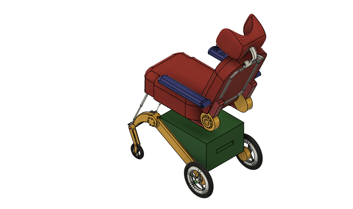 wheel chair݆�������OӋ3D�D�� FUSION360�OӋ