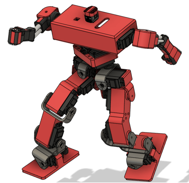 Humanoide V2���ΙC�������ģ��3D�D�� STEP��ʽ