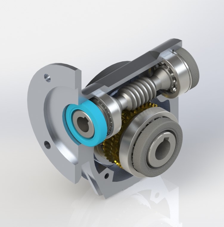 Right angle gearbox VFֱ���X݆��3D��(sh��)ģ�D�� STEP��ʽ