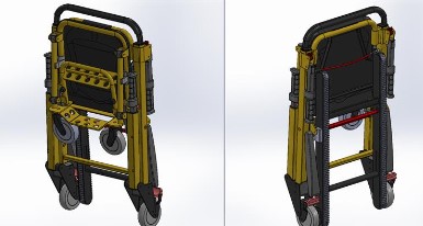 Stair chair������3D��ģ�D�� Solidworks�OӋ