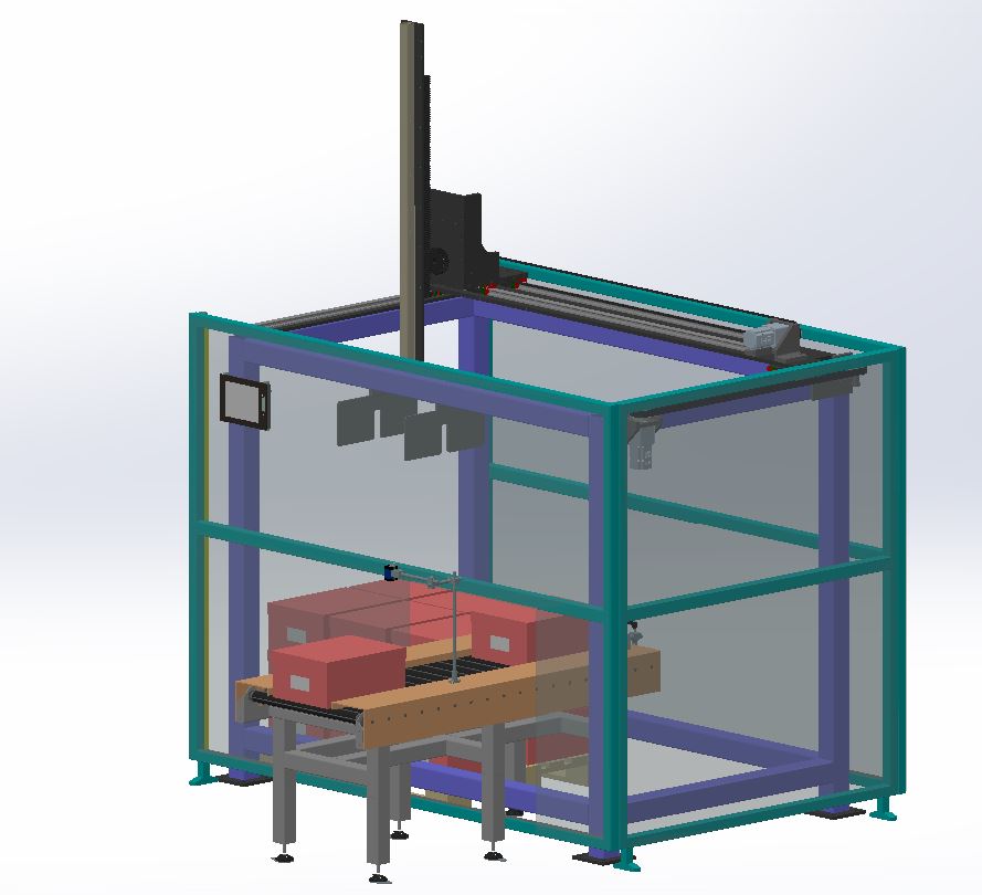 Cartesian Palletizing���S�a��C3D��ģ�D�� x_t��ʽ