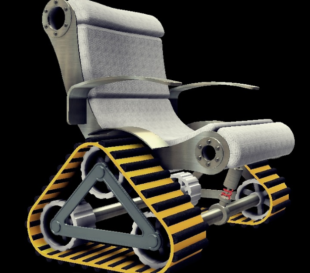 offroad+chair�Ď�ԽҰ�κ���ģ��3D�D��+igs+stp��ʽ