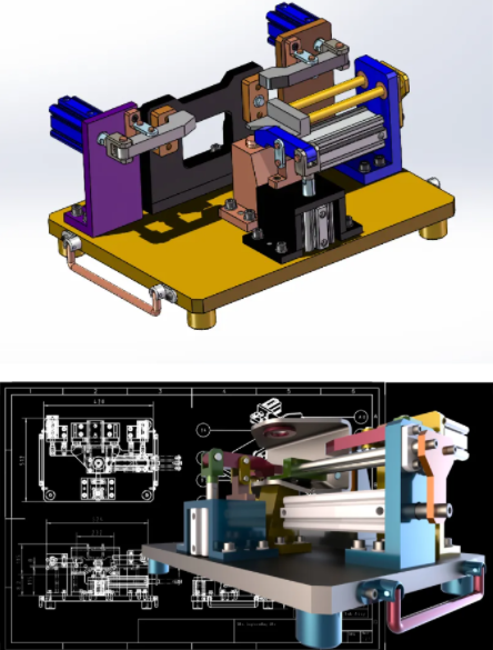 Welding+Jig���ӊA�߽Y(ji��)��(g��u)3D�D��+x_t��ʽ