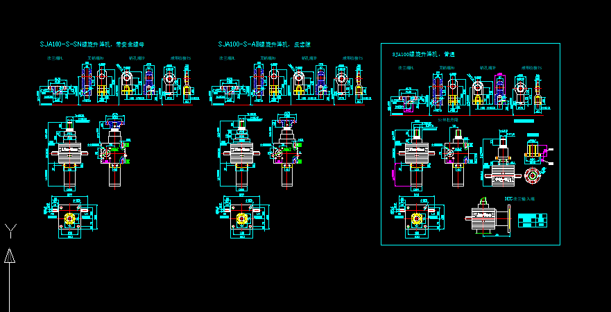 SJA100�����C(j��)cadԔ�D