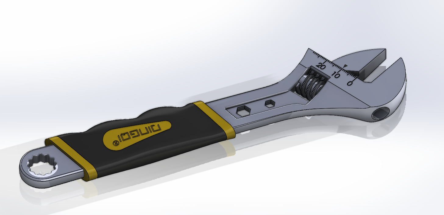 Adjustable+Wrench���{���İ���3D��ģ�D��+STEP��ʽ