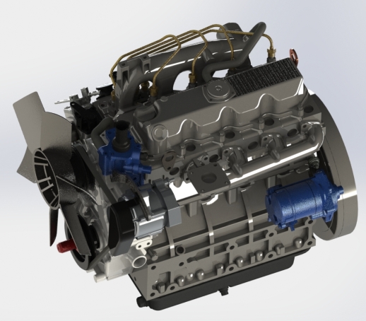 diesel engine͙CȼCģ3DD SolidworksOӋ