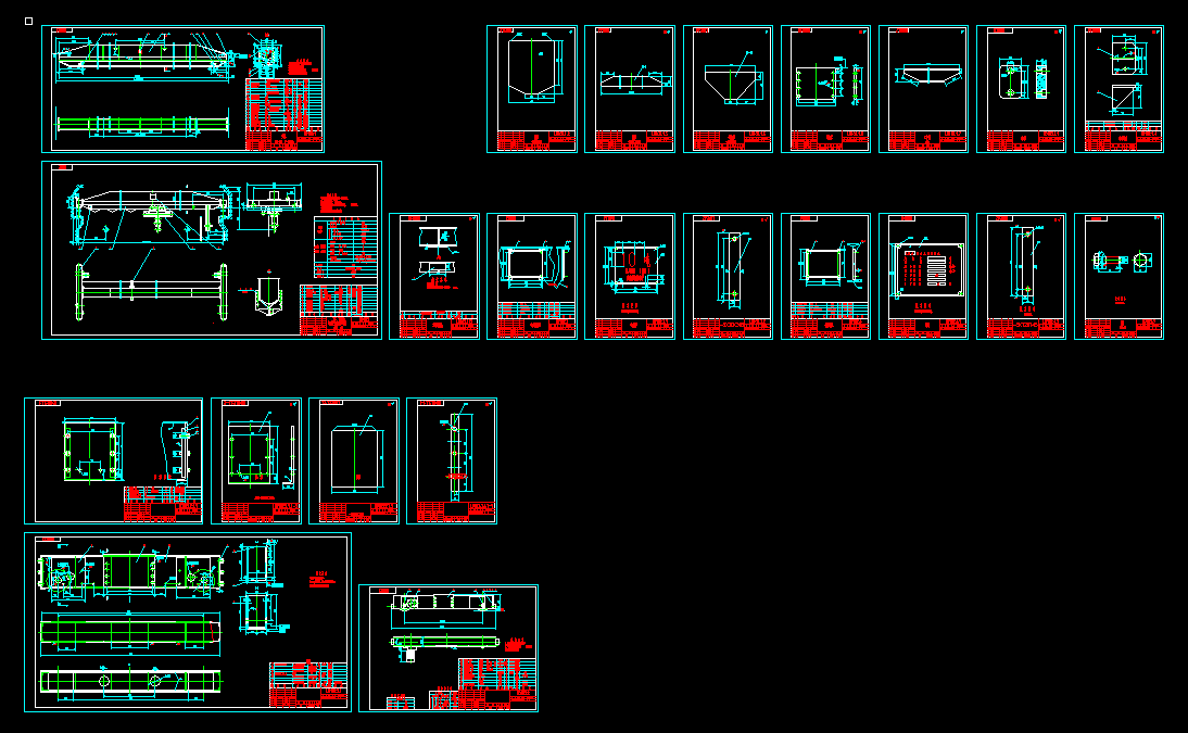 10T늄ӆ������ؙC(j��)cadȫ�׈D