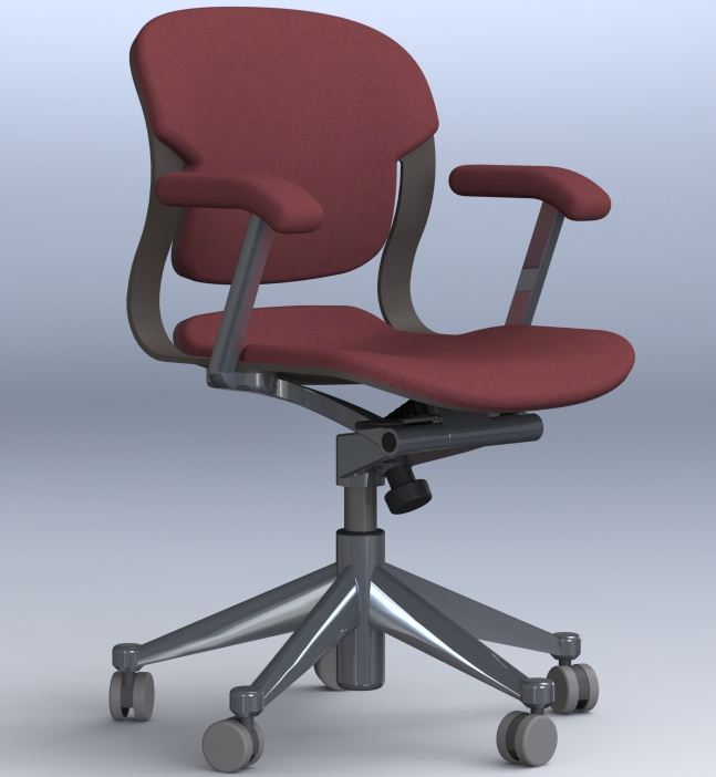 Herman Miller Equa�������k����3D��(sh��)ģ�D�� Solidworks�O(sh��)Ӌ(j��) ��step��ʽ