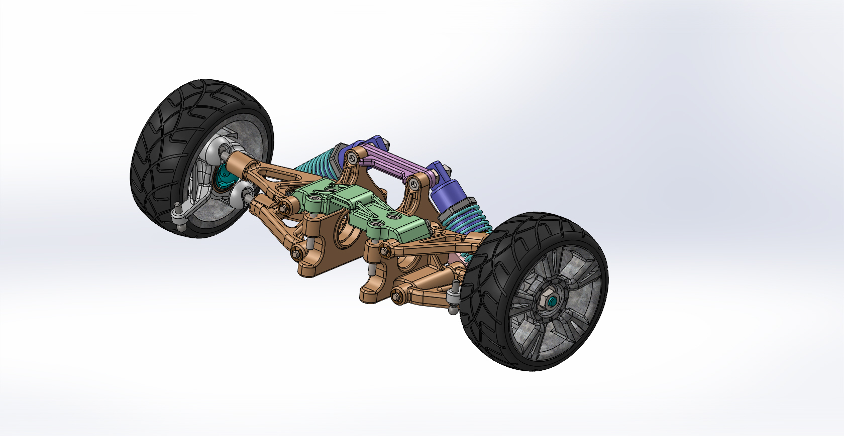 suspension-system�Ҽ�ϵ�y�Y��3D��ģ�D�� STEP��ʽ