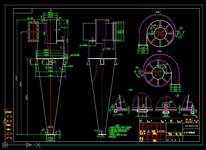 ֱ��800���L(f��ng)���m��CAD�O(sh��)Ӌ(j��)�D