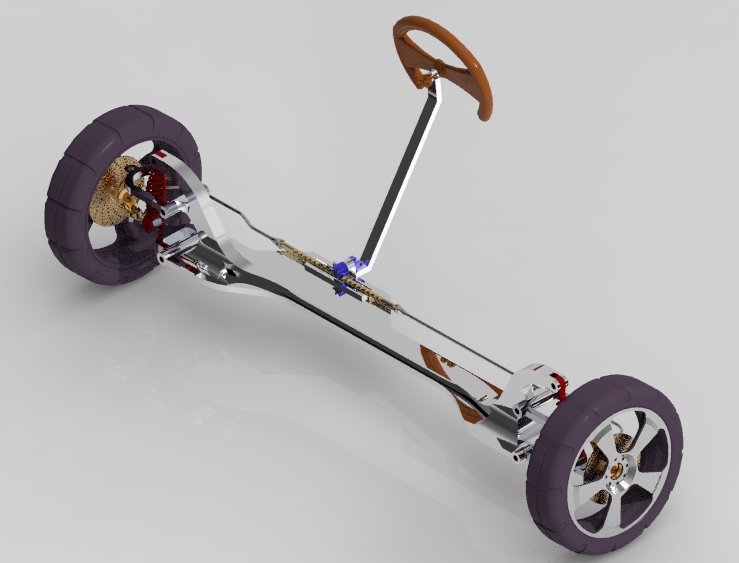 car+steeringֱ���\����܇�D��Y��3D��ģ�D��+CREO�OӋ