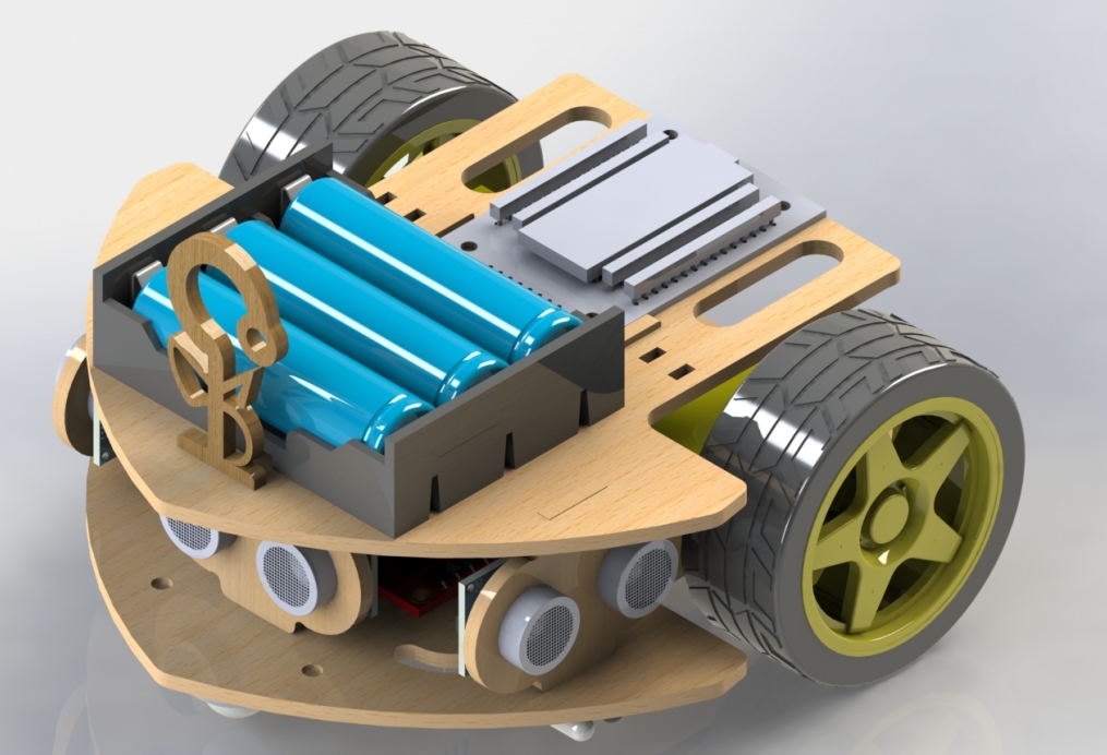 micro+mouse+car΢�����(bi��o)܇����С܇3D�D��+Solidworks�O(sh��)Ӌ(j��)