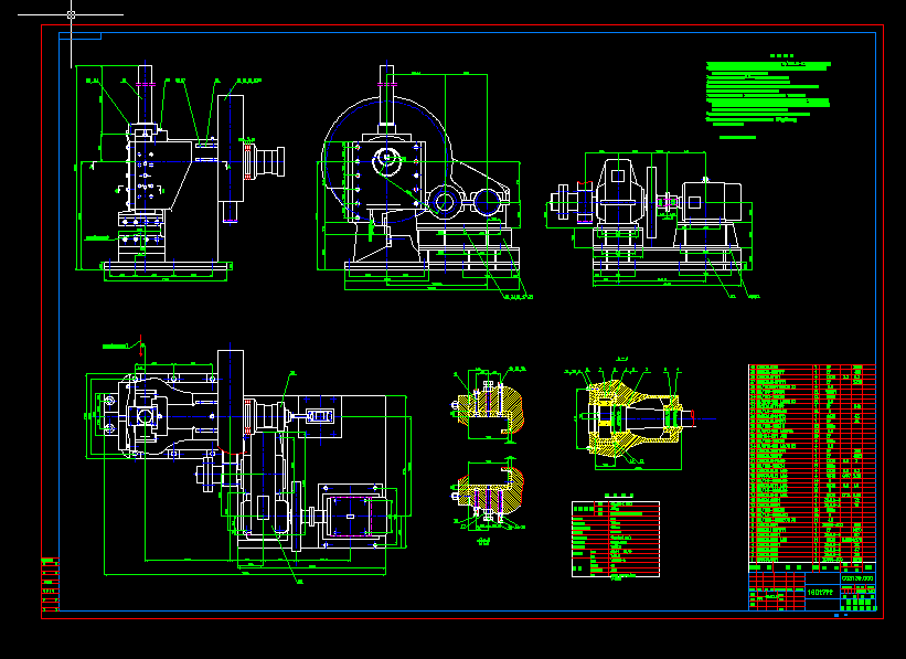160TҺ����cad�Y(ji��)��(g��u)�D