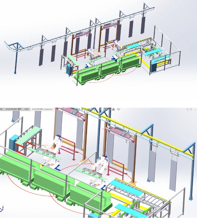 ��ݏd�T�凊�ۙC�����Ԅ����¼�����վ3D��ģ�D�� Solidworks19�OӋ