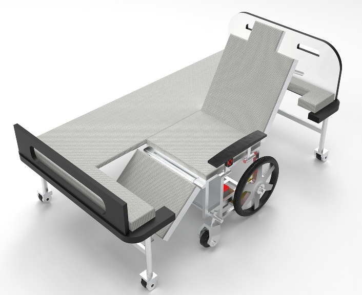 Convertible Wheel Chair Cum Bed���ۯB݆�δ�3D�D�� STEP��ʽ