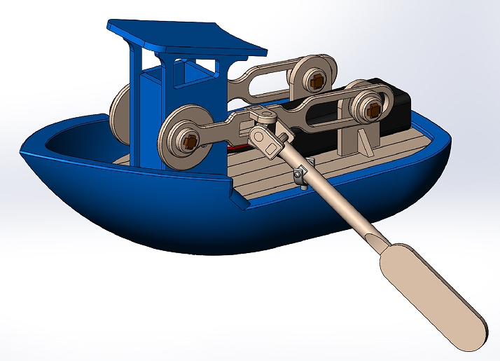 boatС���������ģ��3D�D�� Solidworks�OӋ