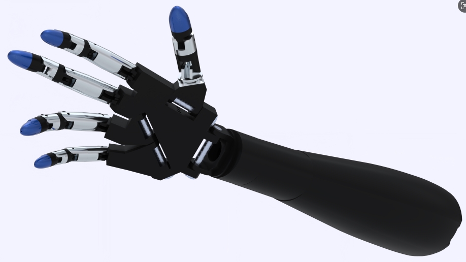 InMoov Hand�Cе�����ֱ�3D��ģ�D�� Solidworks�OӋ