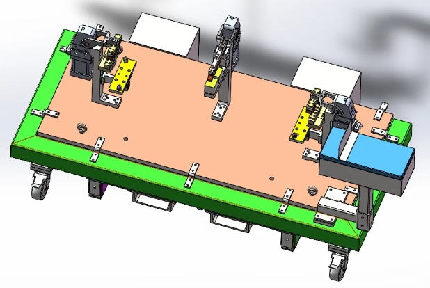 ǰ��ײ�����Ĺ����b���w3D��(sh��)ģ�D�� Solidworks18�O(sh��)Ӌ(j��)