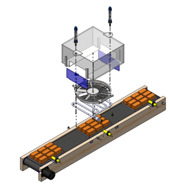 Continuous Heating System�B�m�ӟ�ϵ�y3D��ģ�D�� Solidworks�OӋ