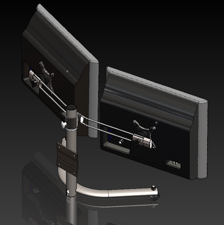 Suporte monitores�p�̶��@ʾ��֧��3D�D�� STP��ʽ