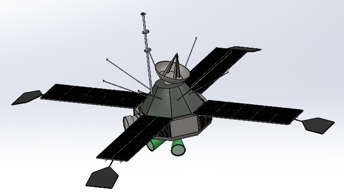 Mariner-4�l��3D��ģ�D�� Solidworks�OӋ