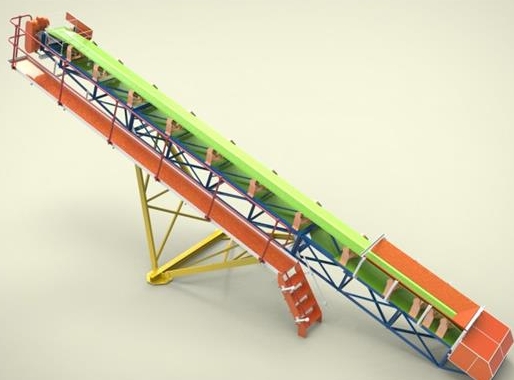 mine conveyor�V��ݔ�͙C3D��ģ�D�� STP��ʽ