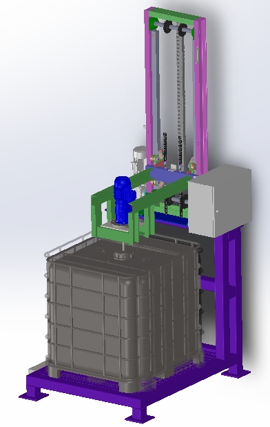 ��Ͱ����վ3D��ģ�D�� Solidworks20�OӋ