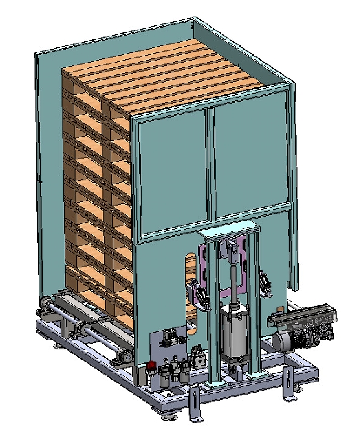 Palet stacker�бP�Ѷ�C3D�D�� x_t��ʽ