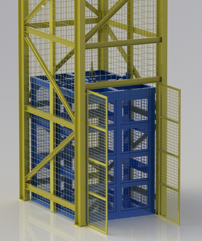 freight elevator�d؛���؛�\��ݽY��3D�D�� STEP IGS��ʽ